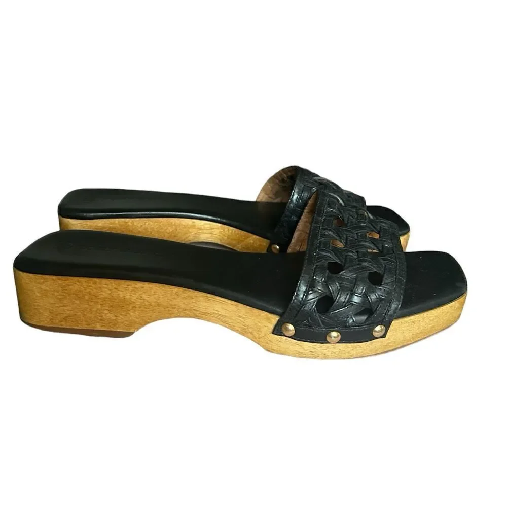 Tory Burch Basketweave Sandals